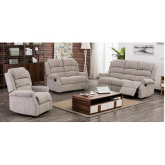 AM Windsor 3+1+1 Recliner Natural